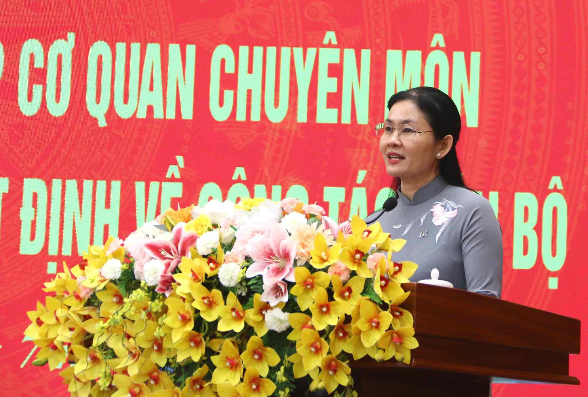 Ba Ton Ngoc Hanh, Pho Bi thu Thuong truc Tinh uy Dong Nai giu chuc vu Chu tich Hoi dong nhan dan tinh Dong Nai nhiem ky 2021 - 2026. Anh: HAC
