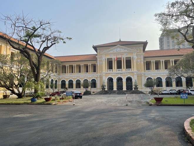 The headquarters of the Ho Chi Minh City People's Court is located at 131 Nam Ky Khoi Nghia, Ben Thanh Ward, Ho Chi Minh City. Photo: Anh Tu