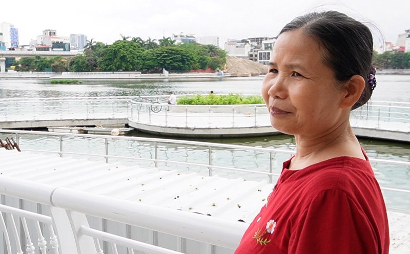 Reclaiming Dong Da Lake peninsula, people have high expectations after renovation