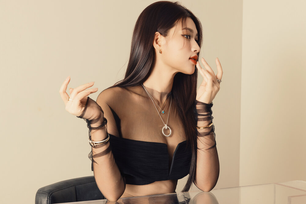 Miss Hoa Binh Vietnam 2022 - Doan Thien an. Foto: personaje proporcionado