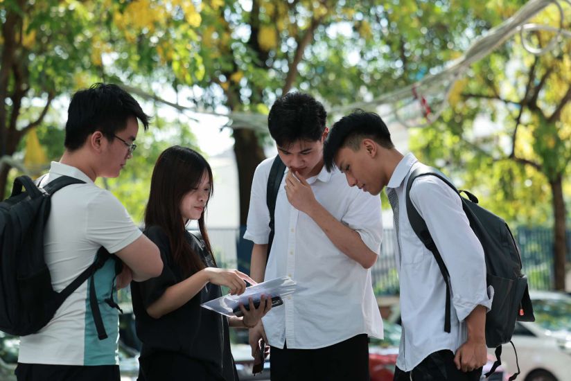 Good flow helps students promote their strengths. Photo: Hai Nguyen