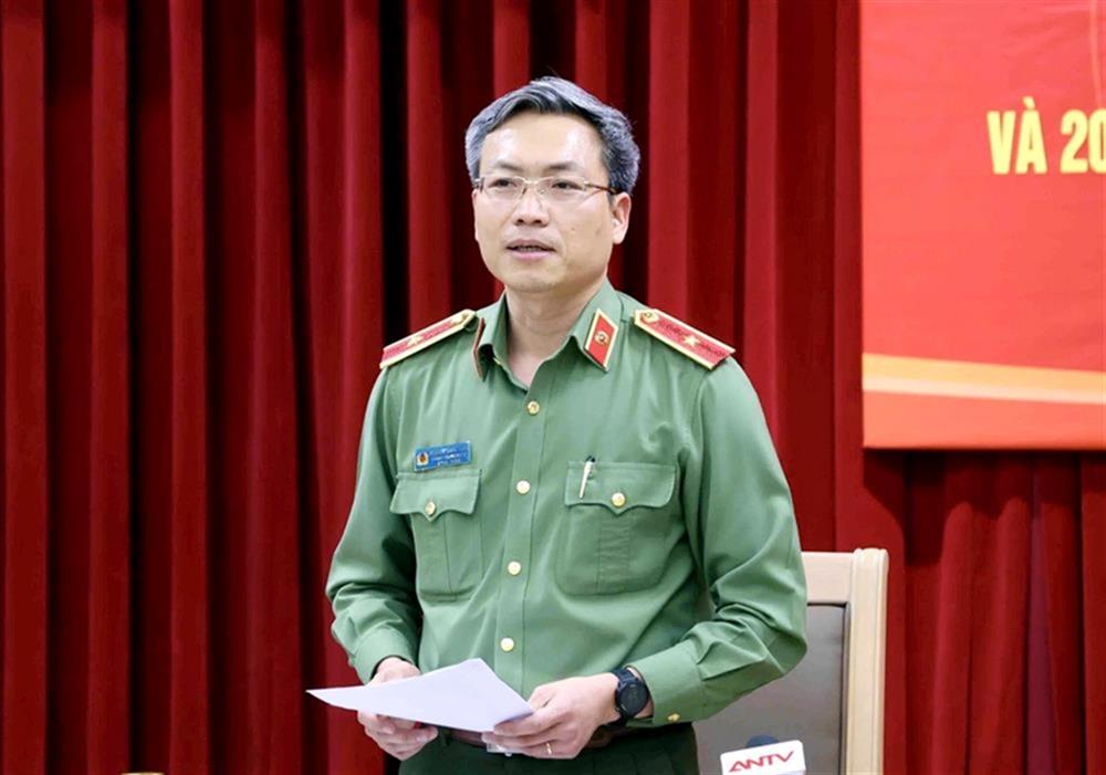 Major general Nguyen Quoc Toan - Chef du bureau du ministere porte-parole du ministere de la Securite publique. Photo : Ministere de la Securite publique