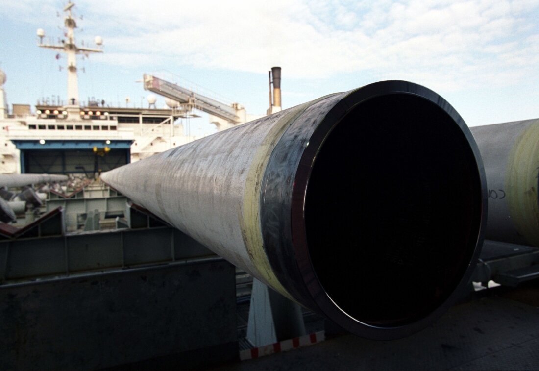 Nord Stream 2 estaba en deuda, Rusia corrigio rapidamente la ley para salvar a Gazprom. Foto: Gazprom
