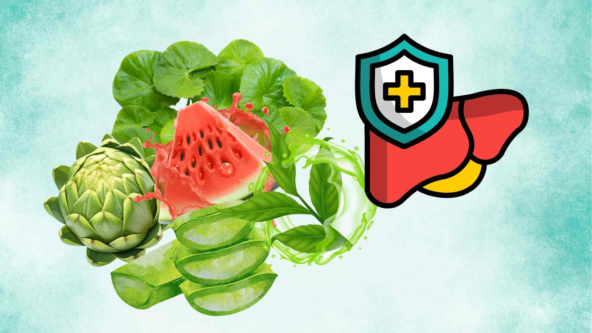 5 liver cooling foods that naturally detoxify. Graphic photo: Hoang Loc