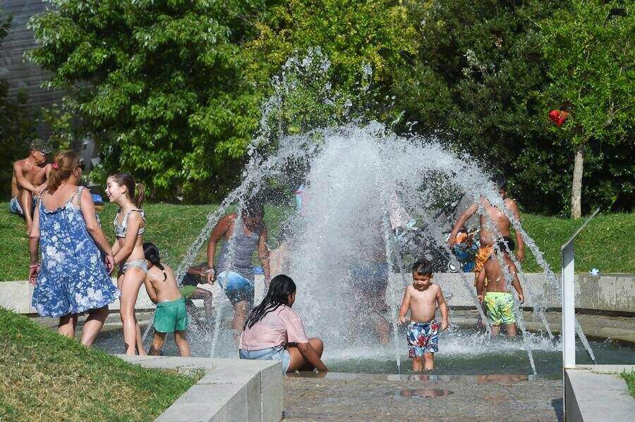 La ola de calor grave esta cubriendo Europa. Foto: Xinhua
