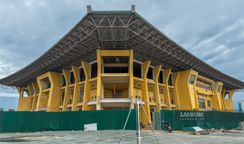 El proyecto clave de Hue City se esta construyendo con urgencia despues de un retraso. Foto: Nguyen Luan