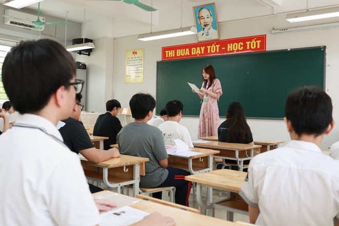 So GDDT Ha Noi du kien cong bo diem thi tuyen sinh lop 10 nam hoc 2025-2026 vao ngay 4.7.