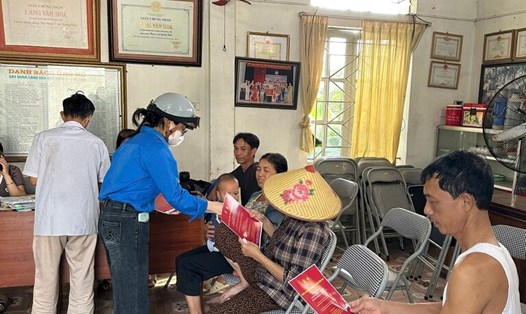 Lan tỏa chuyển đổi số từ thôn, ngõ ở Hưng Yên. Ảnh: Đoàn phường Hồng Châu