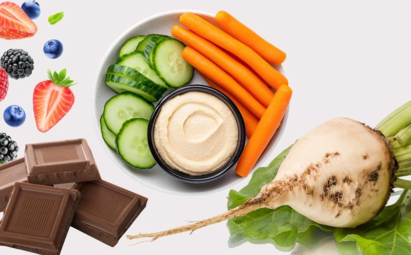 Some foods that help control uric acid. Graphics: Ha May