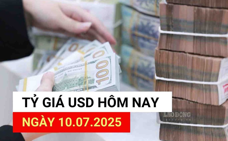 USD exchange rate today 10.7.2025.