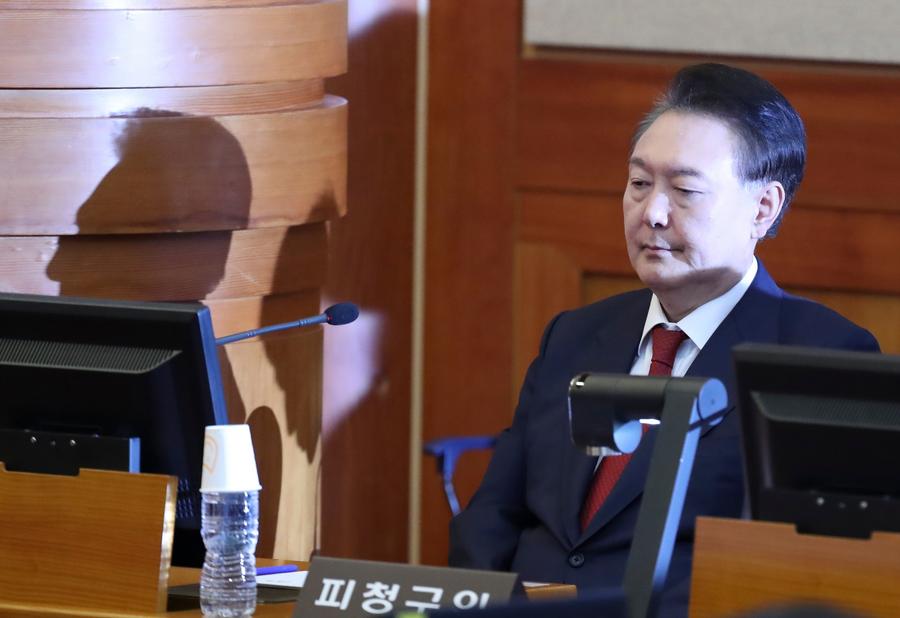 Former South Korean President Yoon Suk Yeol. Photo: Xinhua