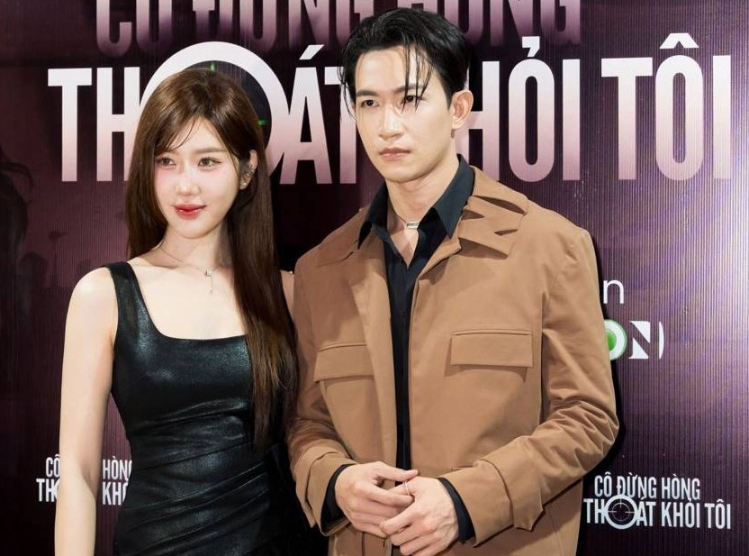 Thuy Ngan and Vo Canh. Photo: VieON.