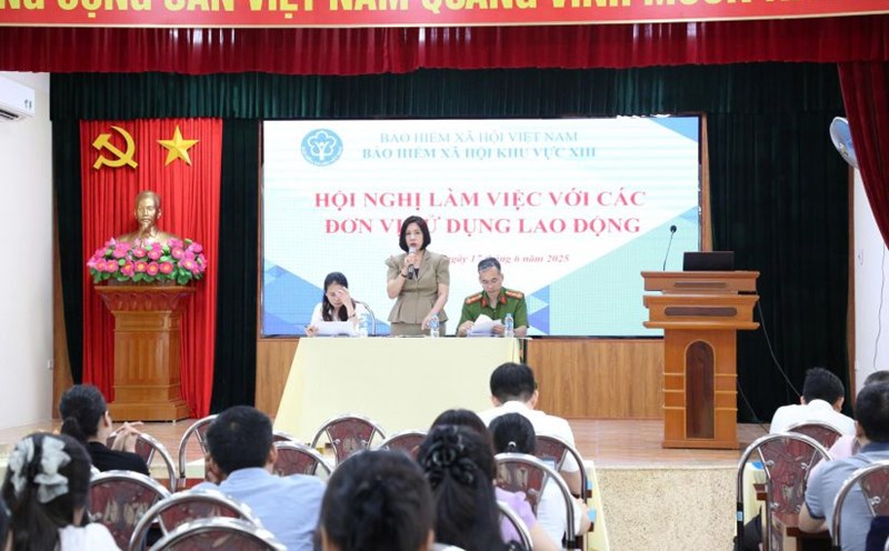 Social Insurance of Industrial Park XIII is a voluntary arrangement of enterprises that pay social insurance, health insurance, and unemployment insurance to employees. Photo: Social Insurance of Ward XIII
