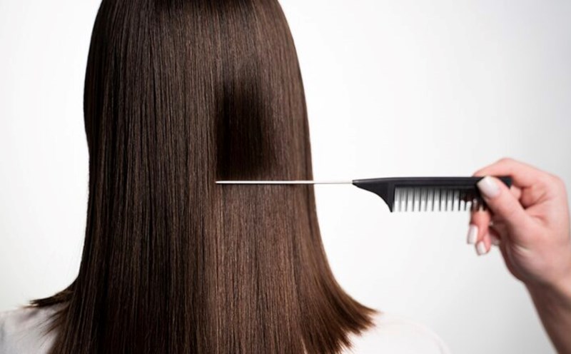 Which treatment helps keep hair shiny and healthy? Photo: Thuy Duong