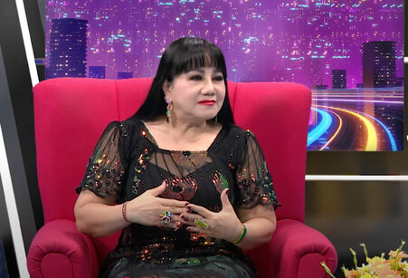 Singer Ngoc Anh at 24h told the truth. Photo: producer