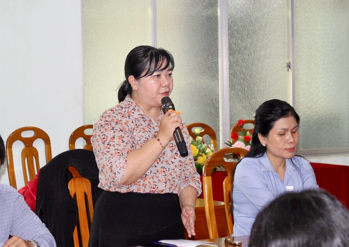 Cac kien nghi tu co so se duoc tong hop, trinh len cap tren. Anh: Pham Duy