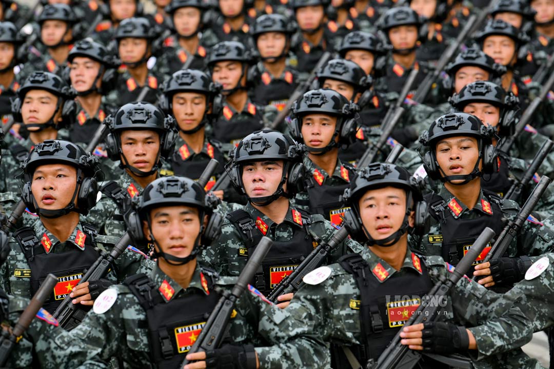 군사 훈련장에서의 혹독한 날씨