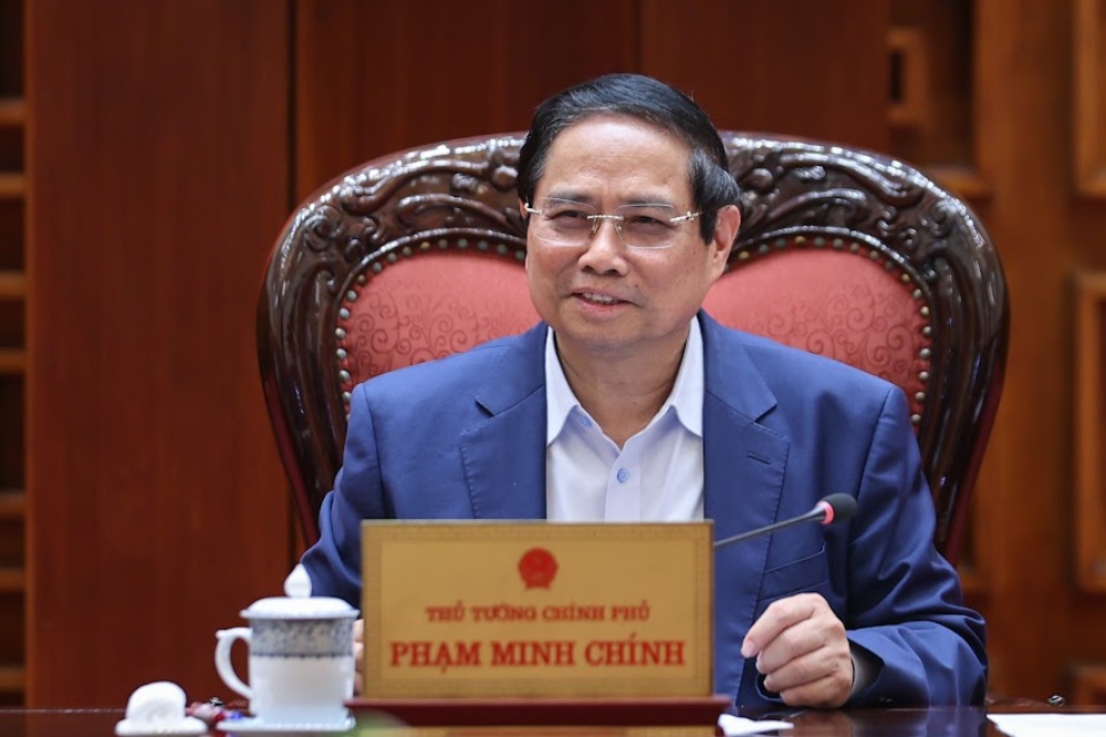 팜밍찡(Pham Minh Chinh) 정치국 위원 겸 총리는 국경일 80주년을 맞아 국가 성과 전시회 개최를 긴급히 추진할 것을 요청했습니다. 사진: 낫박(Nhat Bac)