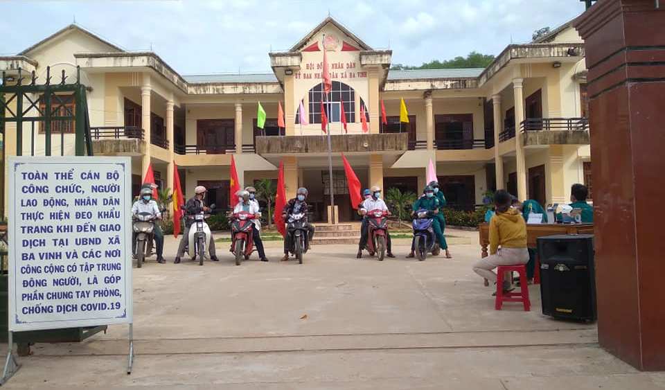 UBND xã Ba Vinh, tỉnh Quảng Ngãi. Đoàn xã Ba Vinh