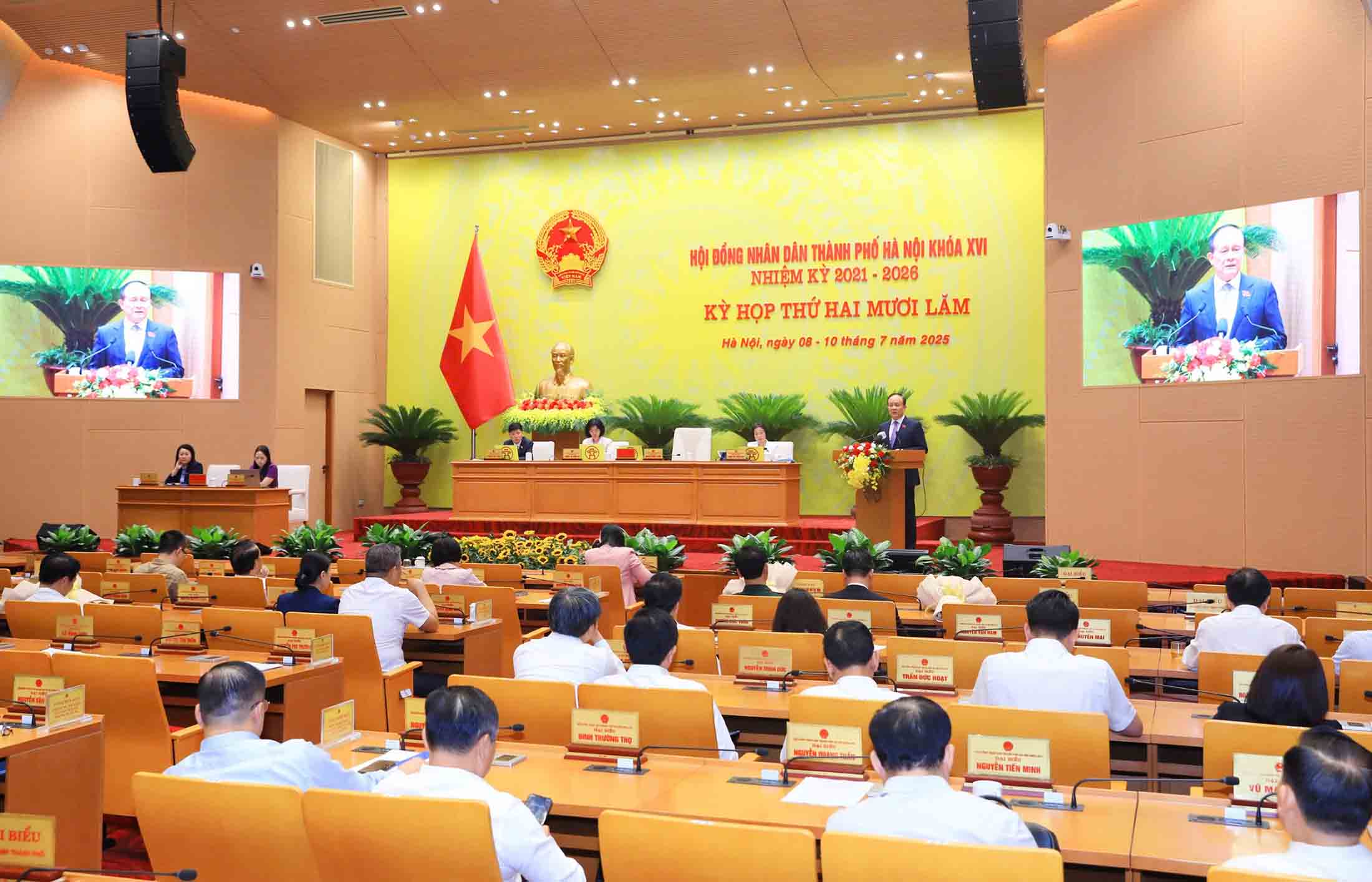 Toan canh phien be mac. Anh: Quang Thai