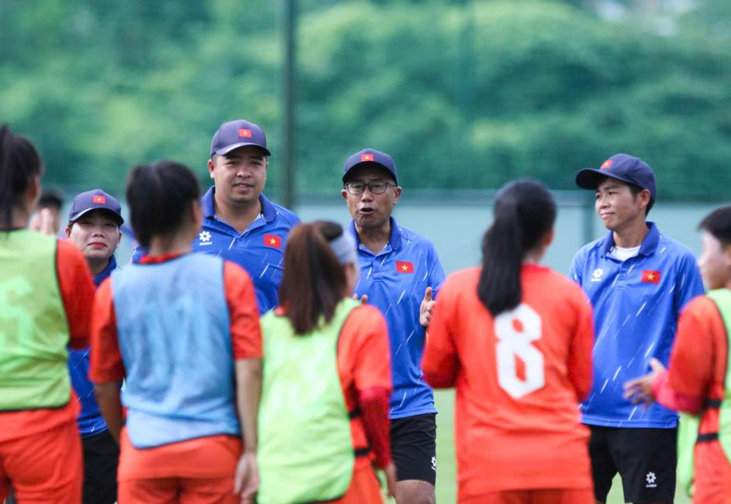 The U20 Vietnam women's team will have 10 days of training in Hamamatsu city ( Shizuoka prefecture, Japan). Photo: VFF