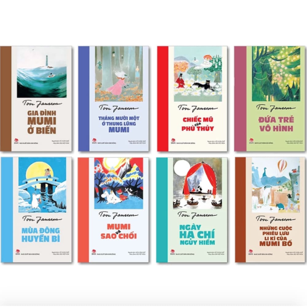 Loat truyen Moomin gom 9 cuon tieu thuyet kinh dien