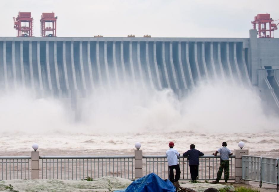 Tam Hiep Dam en la provincia de Hubei, Central China. Foto: Xinhua