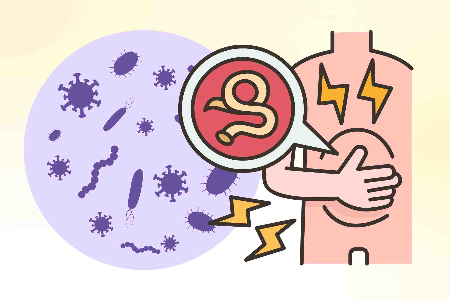 6 types of dangerous parasites that are easily transmitted through raw and uncooked food