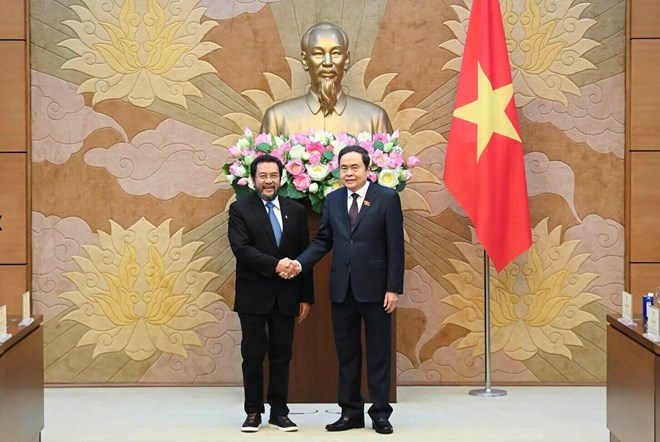 Chủ tịch Quốc hội tiếp Phó Chủ tịch Hội đồng Đại biểu Địa phương Indonesia