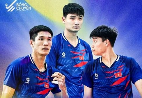 Reclutamiento de voleibol de Vietnam hacia la victoria contra Tailandia en Sea V.League 2025. Foto: Vietnamita Voleibol Voleibol