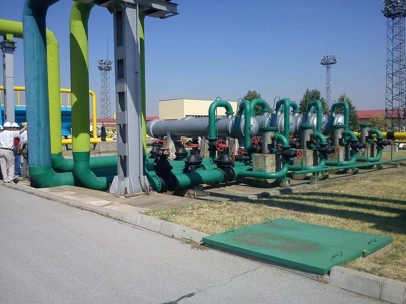 Una base de Bulgarian Bulgargaz Gas Company. Foto: Bulgargaz