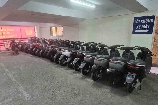 Phá đường dây sản xuất, buôn bán xe máy điện giả liên tỉnh quy mô lớn