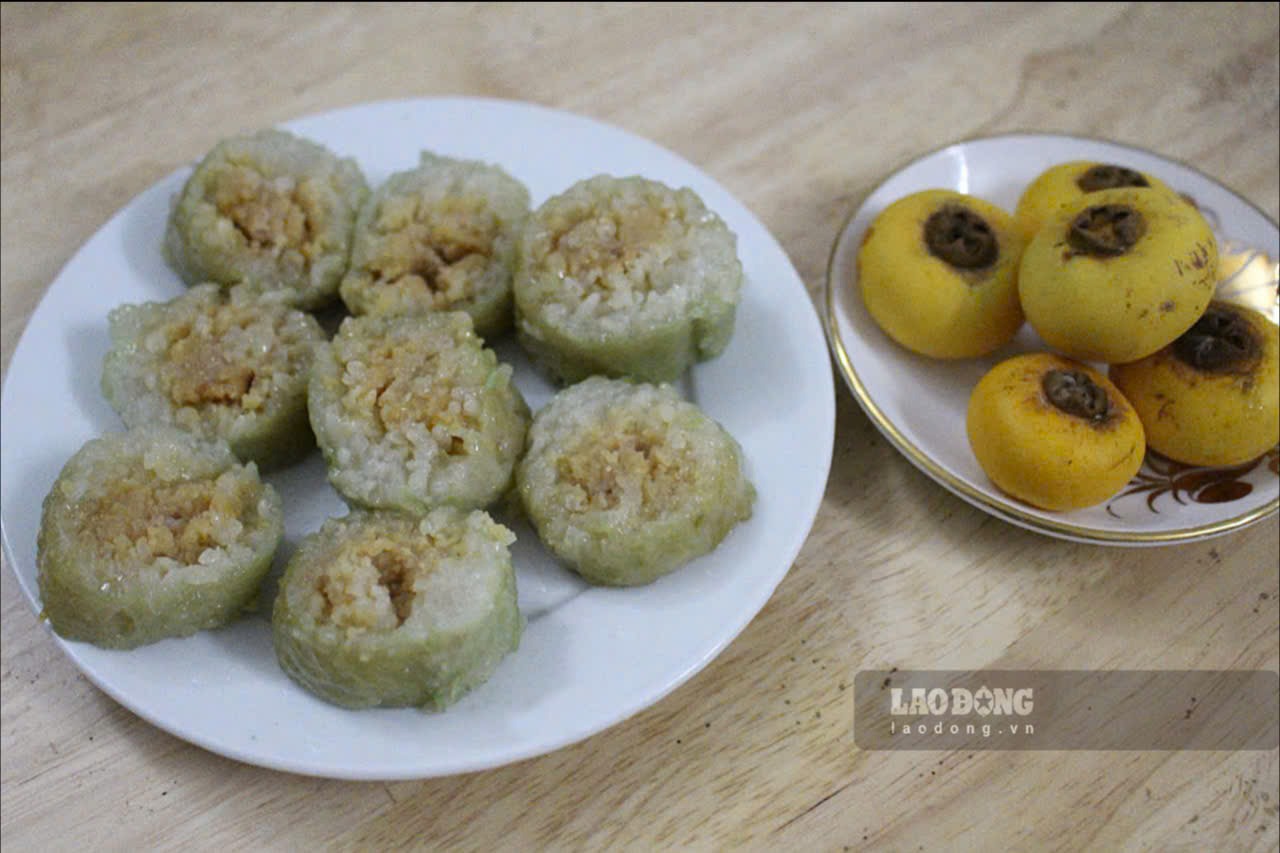 Phan nguyen lieu lam banh tay rat don gian, su cau ki nam o khau goi banh. Anh: Le Tuyen