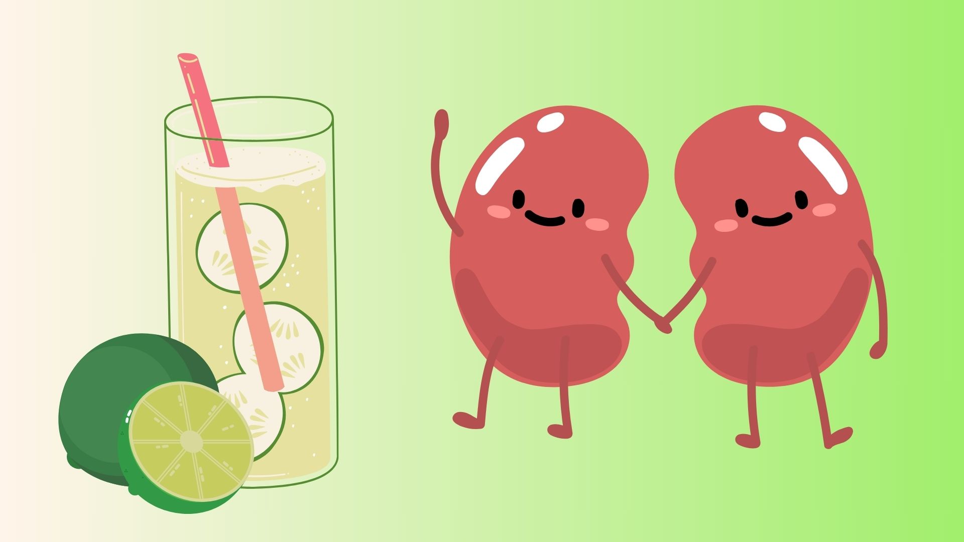 The golden time to drink lemon water helps the kidneys self-filter out toxins. Graphics: Dinh Dinh