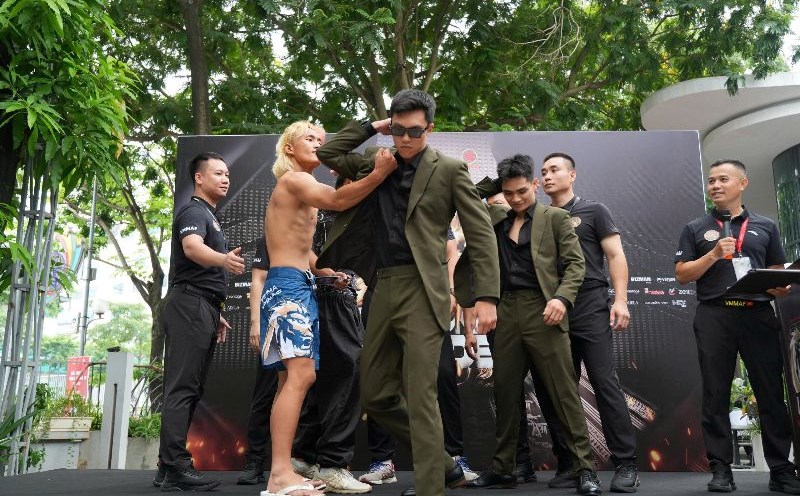 Vietnamese and Chinese fighters compete ahead of MMA LION Championship 24. Photo: MMA