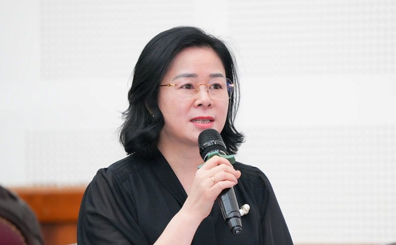 Director of Nghe An Department of Health Le Thi Hoai Chung affirmed that she will tighten management, publicize violators and strictly handle the act of trading and storing fake drugs and fake functional foods. Photo: Thanh Cuong