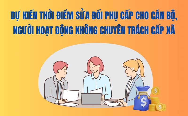 New news on allowance policies for cadres and part-time workers at the commune level