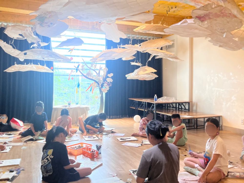 The summer camp model has flourished and developed diversely in recent years. Photo: Huyen Chi