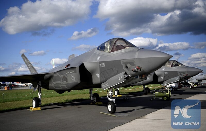 If the plan is approved, the total number of German F-35s could increase to 50. Photo: Xinhua