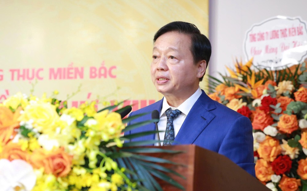 Deputy Prime Minister Tran Hong Ha said that he will rearrange the orientation of agricultural land use, especially rice land. Photo: VGP