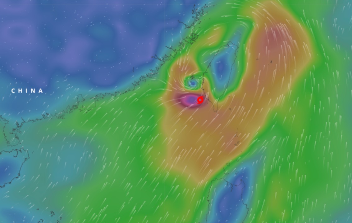 Imagen de la tormenta satelital No. 2 en 6.7. Foto: Sistema de monitoreo de desastres naturales de Vietnam