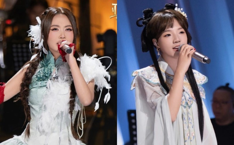 Phuong My Chi and Kha Lau. Photo: Sing! Asia