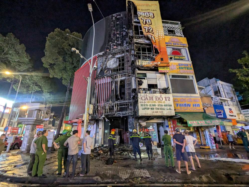 Cong tac chua chay nhanh chong duoc trien khai. Anh: Anh Tu