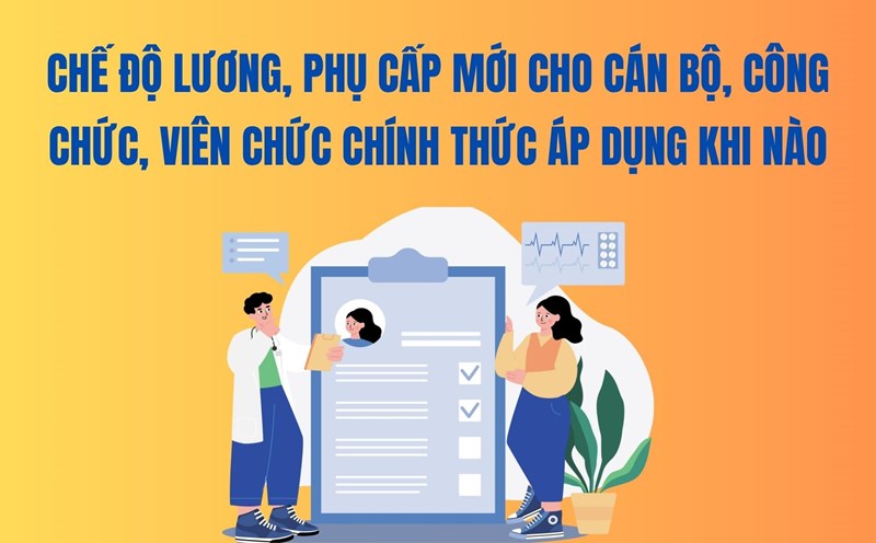 When will new salaries and allowances for civil servants and public employees be applied