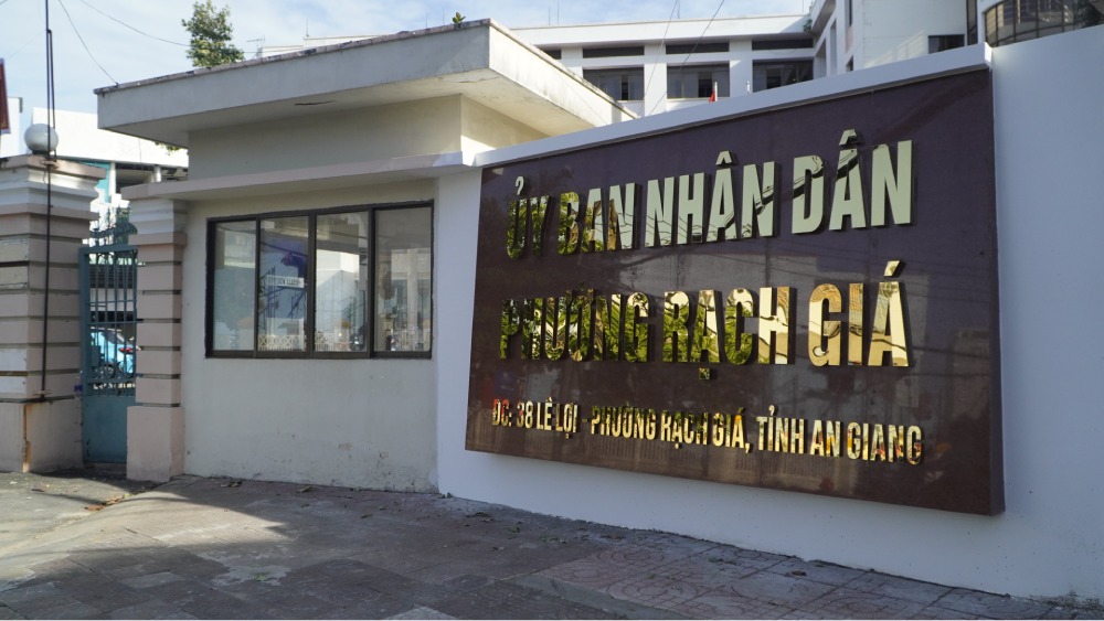 Phuong Rach Gia la phuong co dan so dong nhat ca nuoc. Anh: Nguyen Anh