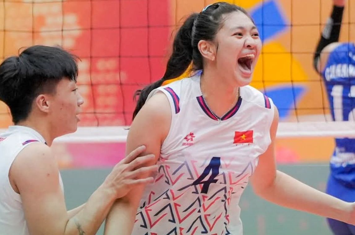 Bao Ngoc va dan tuyen thu U21 Viet Nam la niem hi vong cua VTV Binh Dien Long An o giai tre sap toi. Anh: Bong chuyen Viet Nam