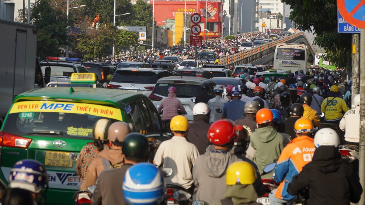 남부 지방 날씨 폭염. 사진: Minh Quan