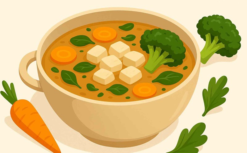 soup helps stabilize blood sugar. Graphic photo: Thai Anh