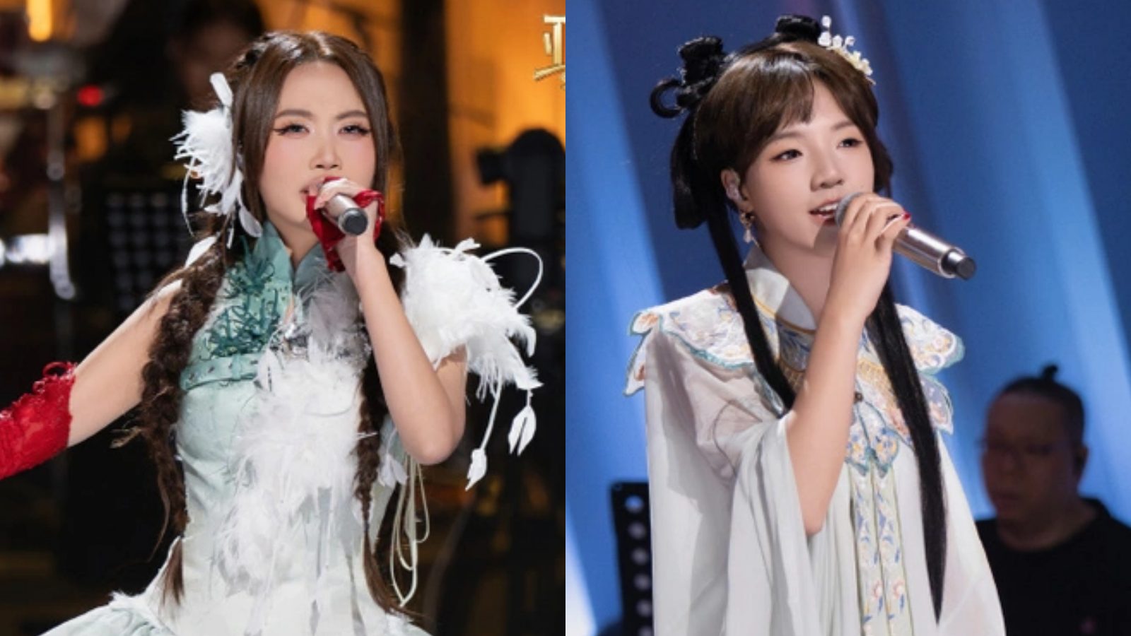 Phuong My Chi va Kha Lau tien vao ban ket 2. Anh: NSX Sing! Asia