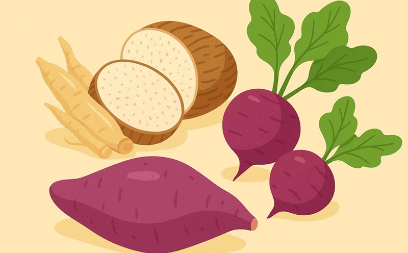 This type of root has the effect of nourishing the kidneys. Graphic photo: Hoang Loc